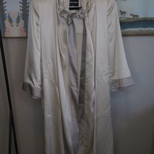 Vintage Giorgio Armani Gold Silk Kimono (1990's)